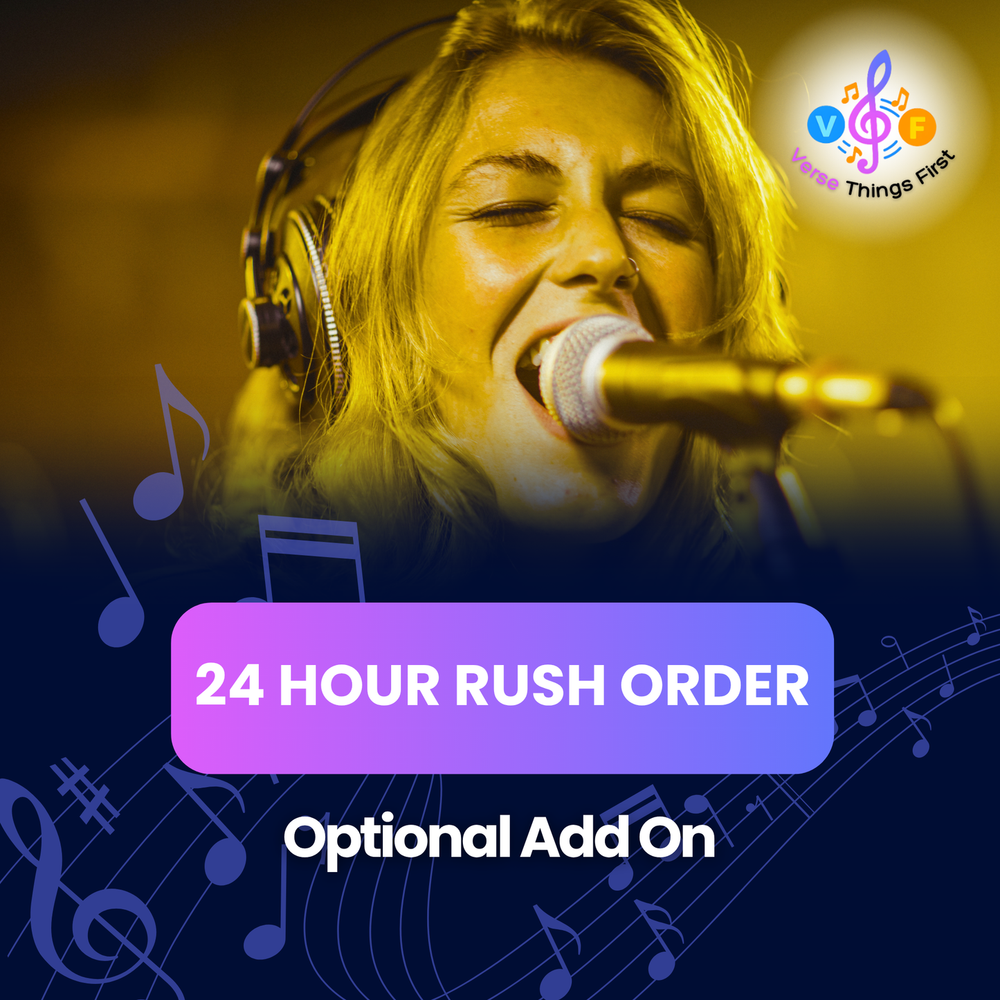 Optional Add On | Rush Order – 24 Hour Delivery