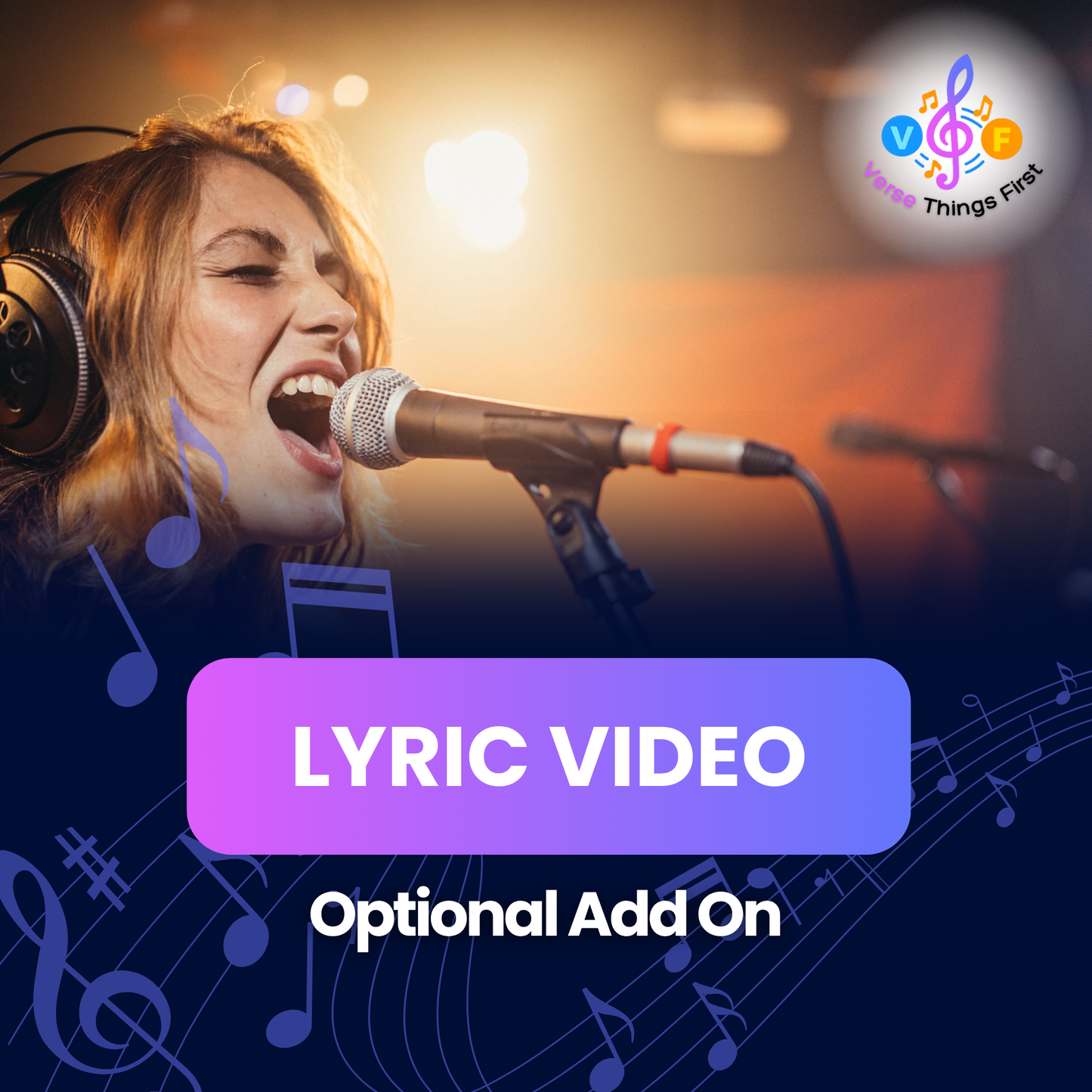 Optional Add On | Lyric Video